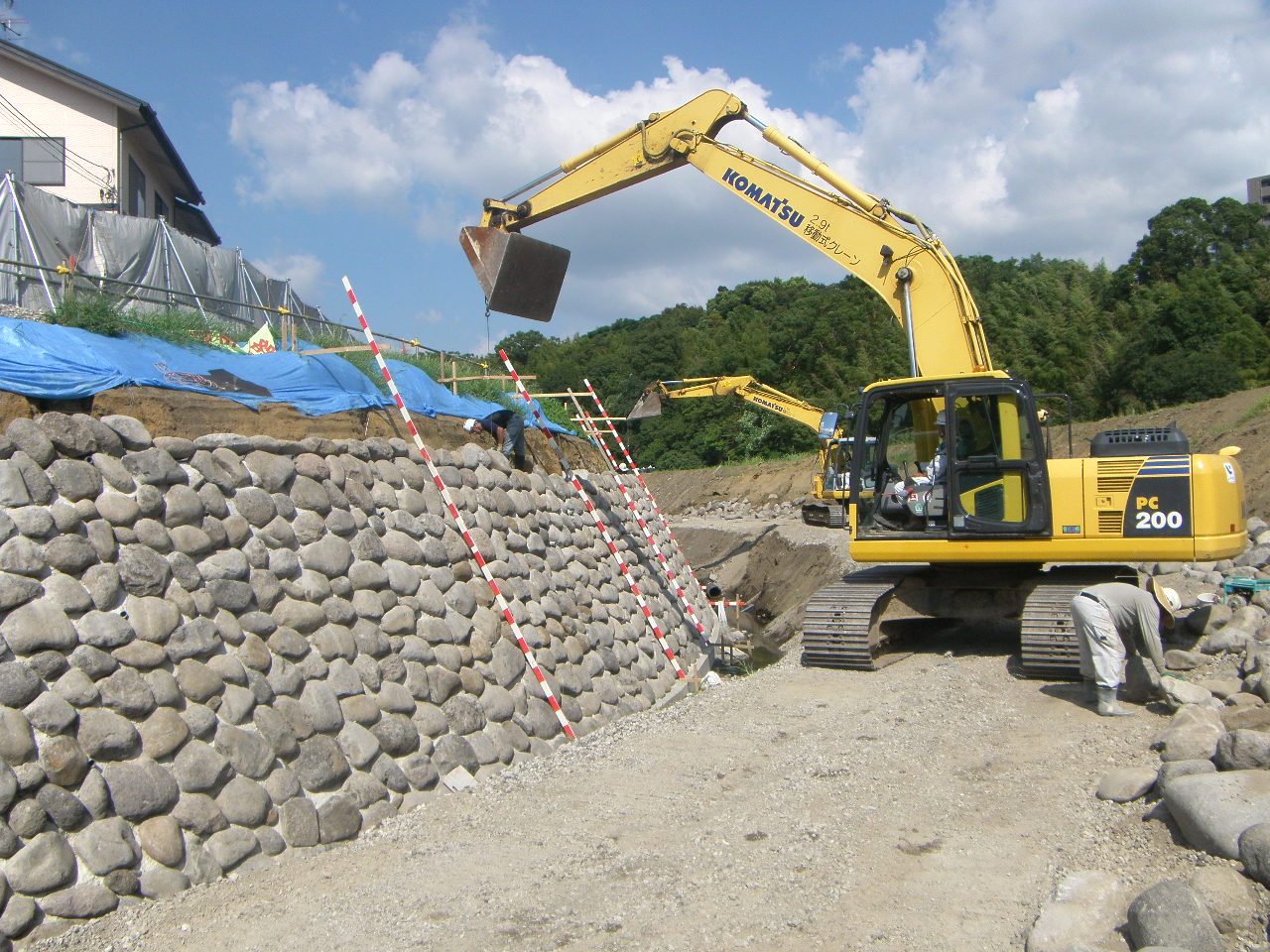 緒方建設工業白河工事施工